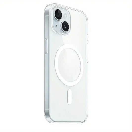 Husă Magnetică Transparentă cu MagSafe pentru iPhone
