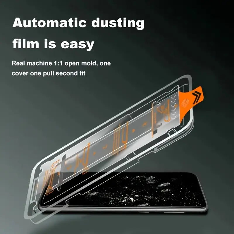 Folie de sticlă securizată pentru Iphone Auto-aliniere